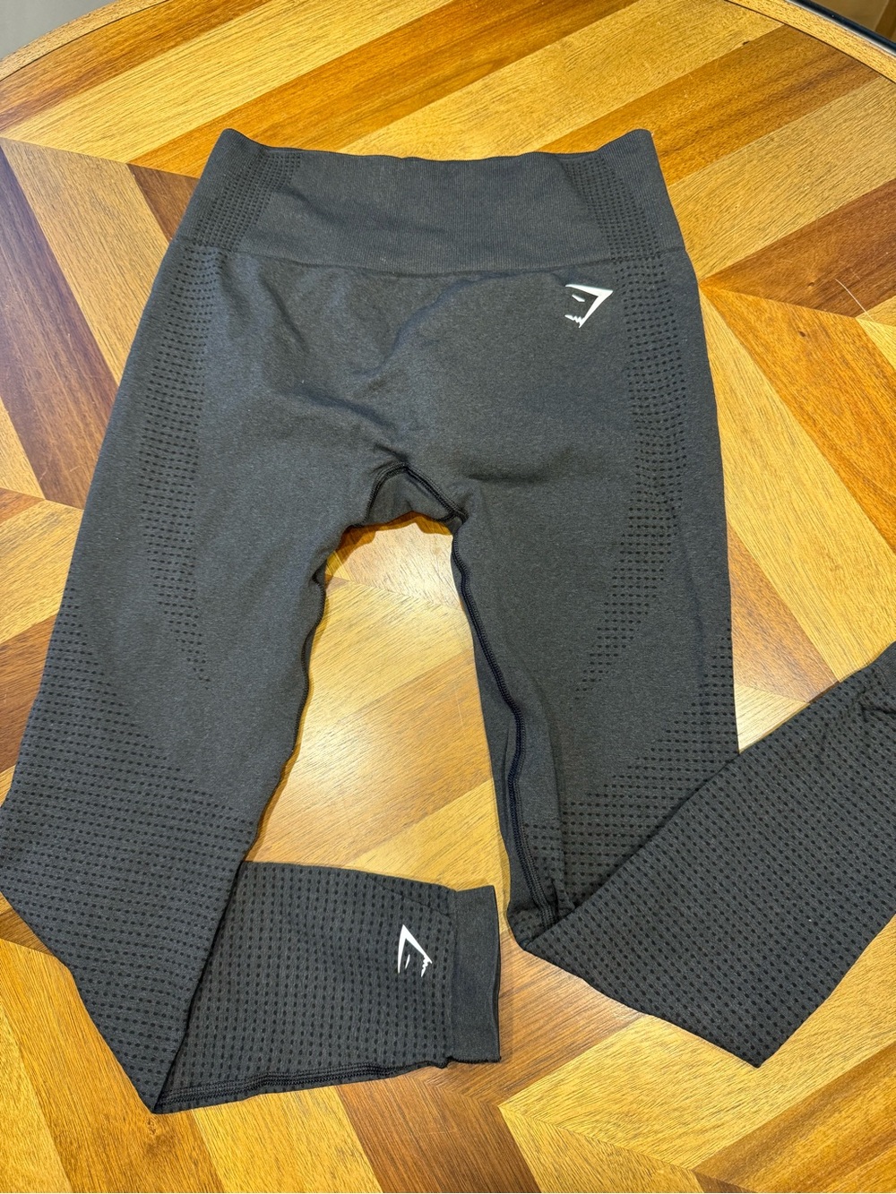 Gymshark Vital Seamless Black Sculpting Leggings - Picture 2 of 7